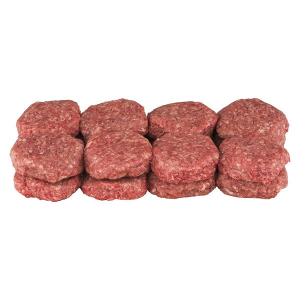 90% Lean Ground Beef Patties (Price Per Pound) 12 PATTIES