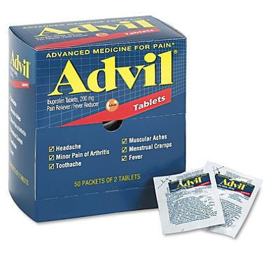 Advil Tablets Dispenser - 50/2 ct. pouches