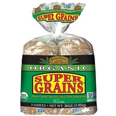 Alpine Valley Organic Bread, Super Grains (18 oz.) 1 LOAF