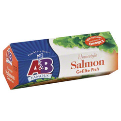 A&B Famous Gefilte Fish, Homestyle Salmon
