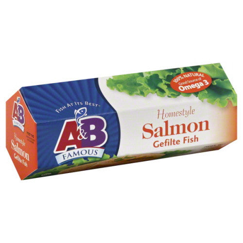 A&B Famous Gefilte Fish, Homestyle Salmon