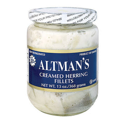 Altman's Creamed Herring Fillets